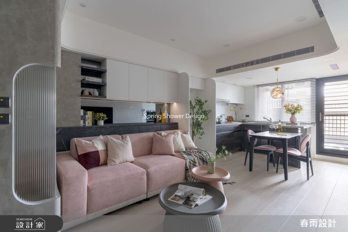 新成屋(5年以下)＿現代風客廳餐廳廚房案例圖片＿春雨設計＿春雨_303 新橫濱之7
