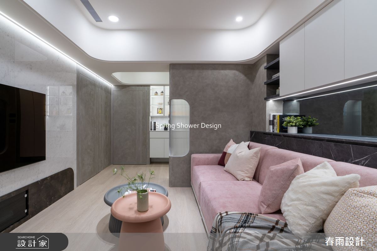 新成屋(5年以下)＿現代風客廳案例圖片＿春雨設計＿春雨_303 新橫濱之8