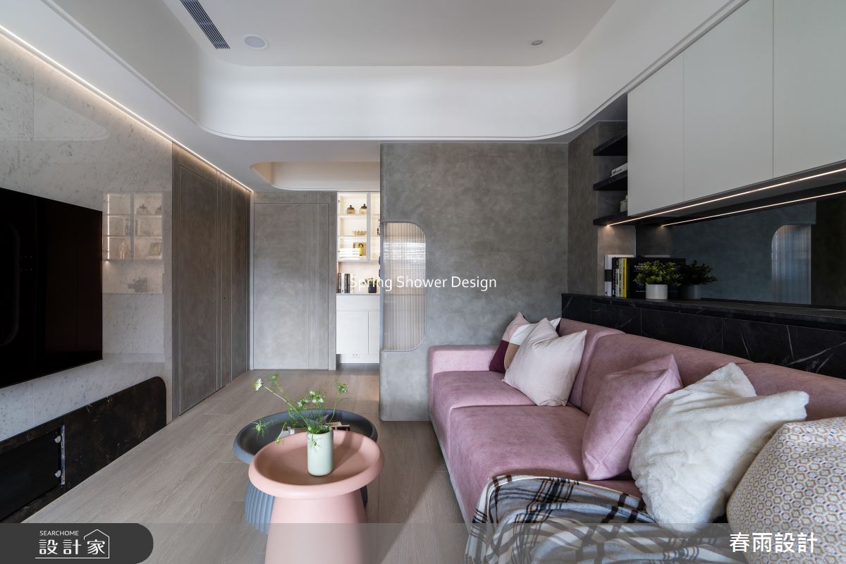 新成屋(5年以下)＿現代風客廳案例圖片＿春雨設計＿春雨_303 新橫濱之9