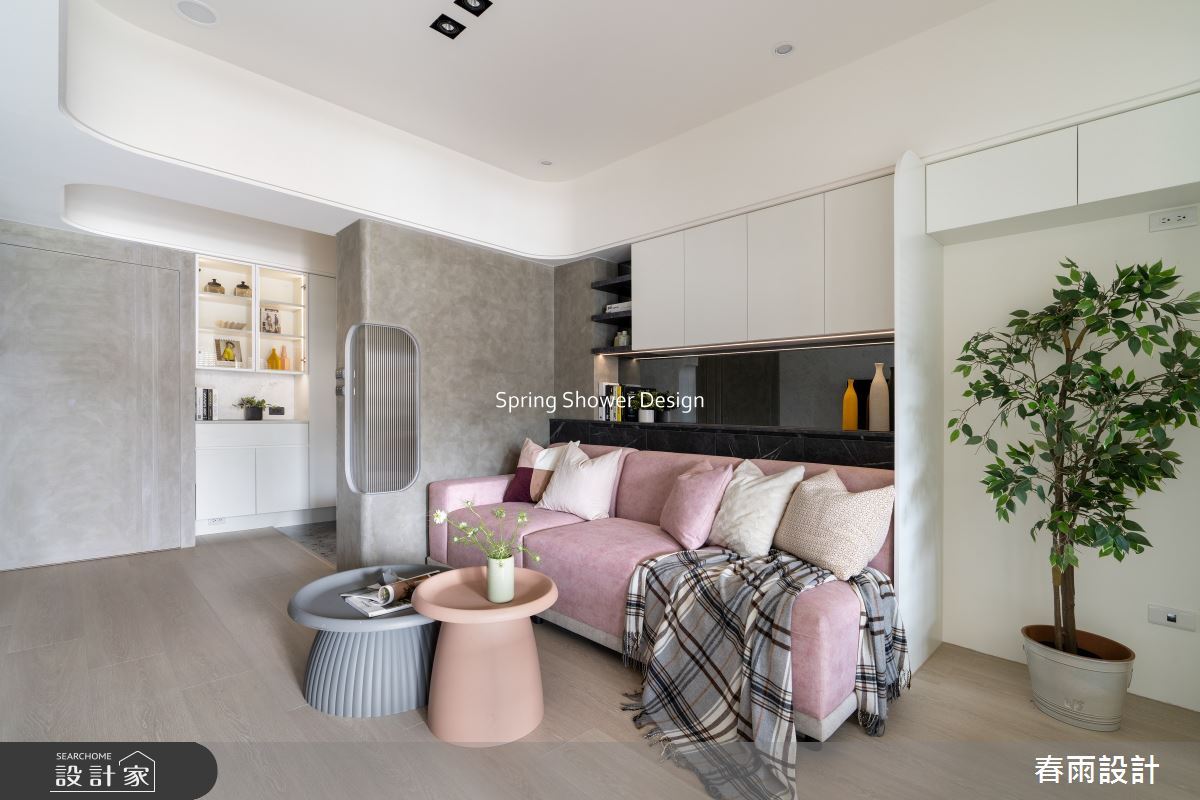 新成屋(5年以下)＿現代風客廳案例圖片＿春雨設計＿春雨_303 新橫濱之11