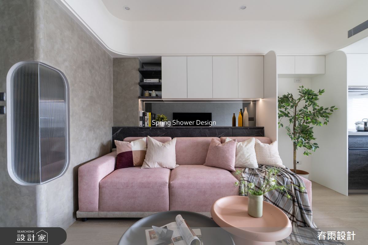 新成屋(5年以下)＿現代風客廳案例圖片＿春雨設計＿春雨_303 新橫濱之13