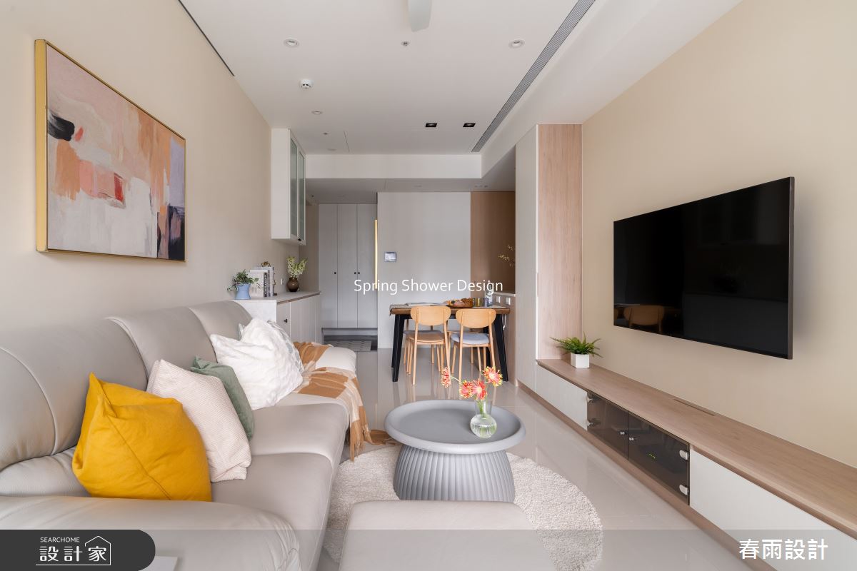新成屋(5年以下)＿美式風客廳餐廳案例圖片＿春雨設計＿春雨_304 遠雄新未來3之13