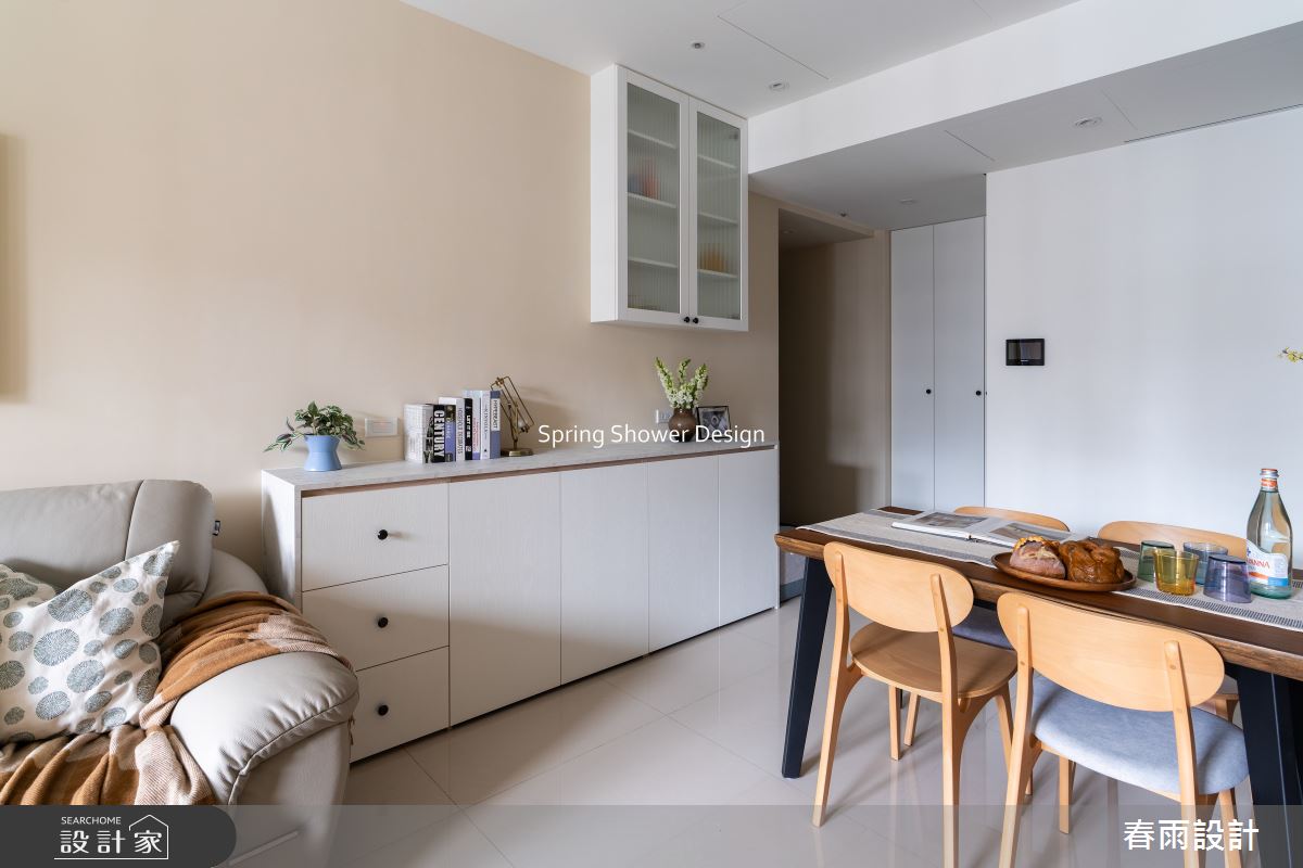 新成屋(5年以下)＿美式風玄關客廳餐廳案例圖片＿春雨設計＿春雨_304 遠雄新未來3之14