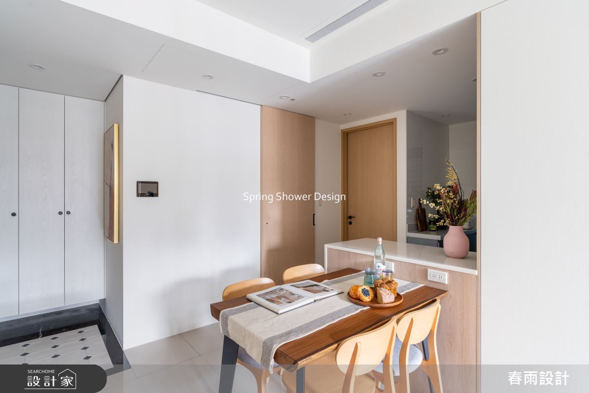 新成屋(5年以下)＿美式風玄關餐廳案例圖片＿春雨設計＿春雨_304 遠雄新未來3之16