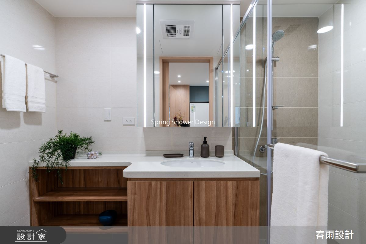 新成屋(5年以下)＿美式風浴室案例圖片＿春雨設計＿春雨_304 遠雄新未來3之20