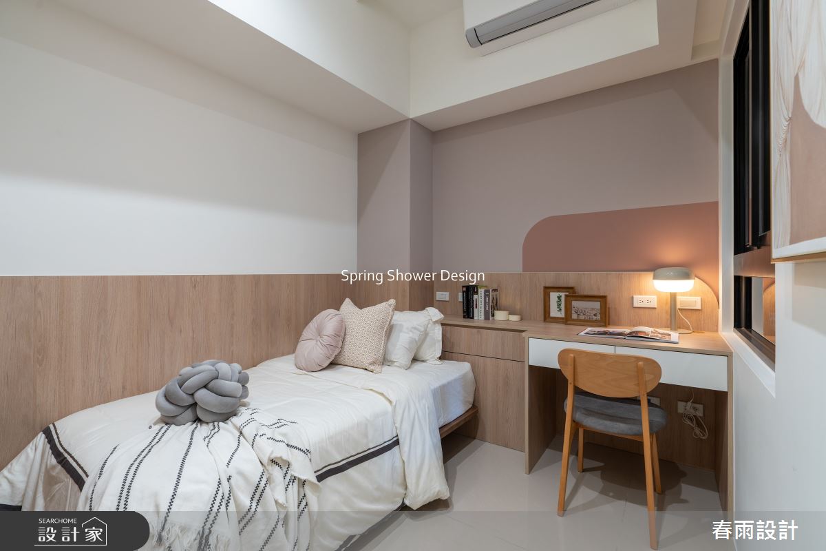 新成屋(5年以下)＿美式風臥室案例圖片＿春雨設計＿春雨_304 遠雄新未來3之22