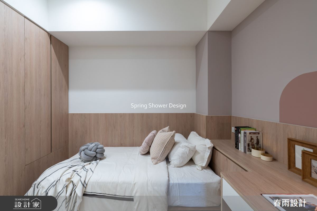 新成屋(5年以下)＿美式風臥室案例圖片＿春雨設計＿春雨_304 遠雄新未來3之24
