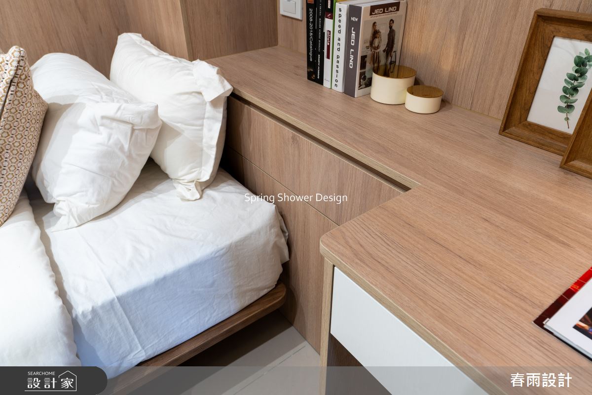 新成屋(5年以下)＿美式風臥室案例圖片＿春雨設計＿春雨_304 遠雄新未來3之26