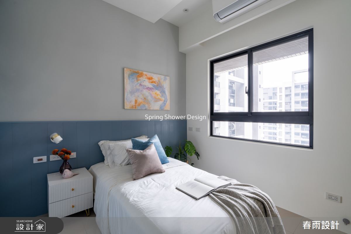 新成屋(5年以下)＿美式風臥室案例圖片＿春雨設計＿春雨_304 遠雄新未來3之27