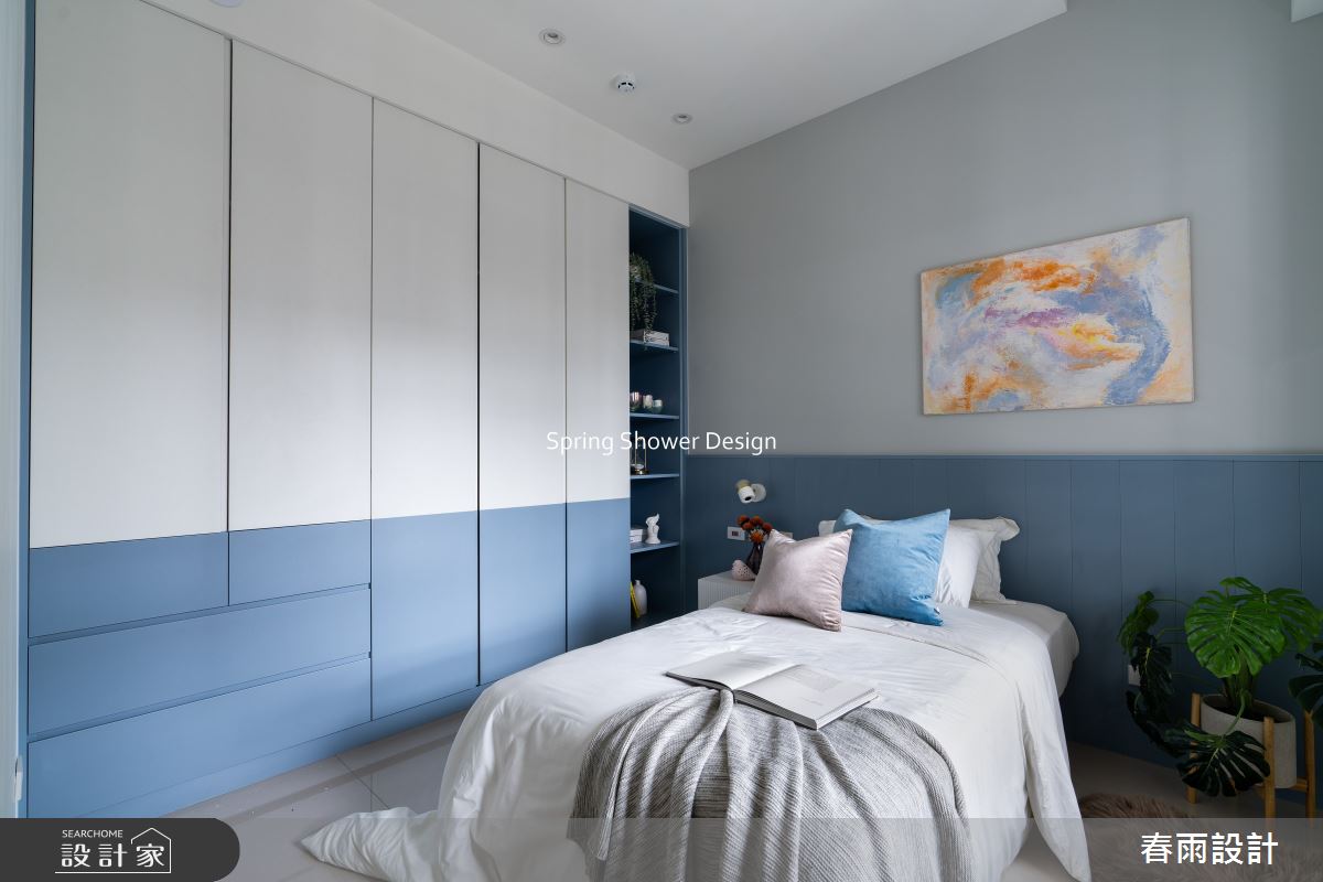 新成屋(5年以下)＿美式風臥室案例圖片＿春雨設計＿春雨_304 遠雄新未來3之28