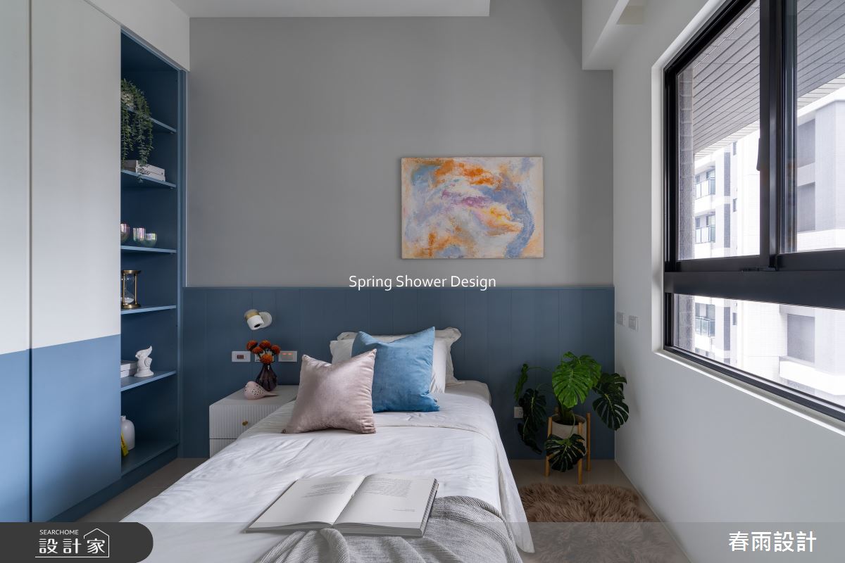 新成屋(5年以下)＿美式風臥室案例圖片＿春雨設計＿春雨_304 遠雄新未來3之29