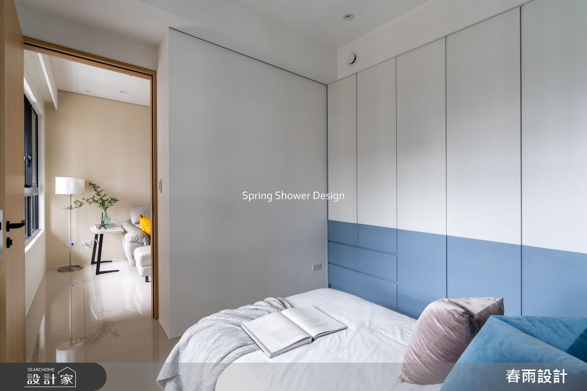 新成屋(5年以下)＿美式風客廳臥室案例圖片＿春雨設計＿春雨_304 遠雄新未來3之31