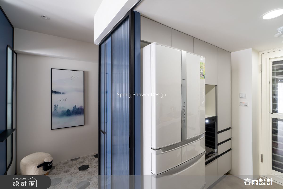 老屋(16~30年)＿現代風玄關廚房案例圖片＿春雨設計＿春雨_305 慶城街之16