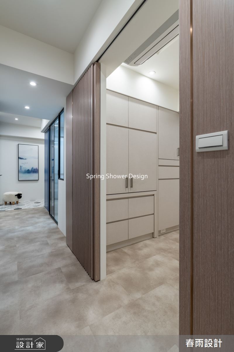 老屋(16~30年)＿現代風玄關書房案例圖片＿春雨設計＿春雨_305 慶城街之17