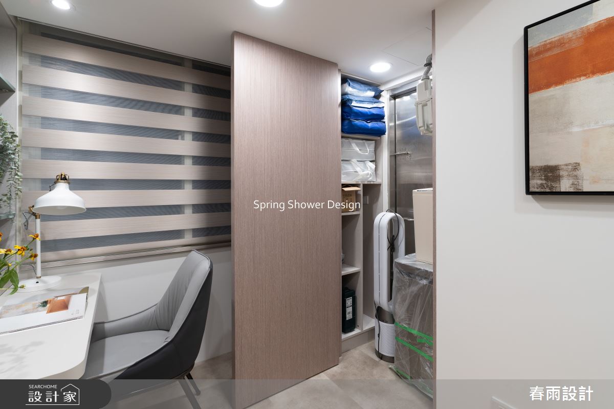 老屋(16~30年)＿現代風書房儲藏室案例圖片＿春雨設計＿春雨_305 慶城街之19