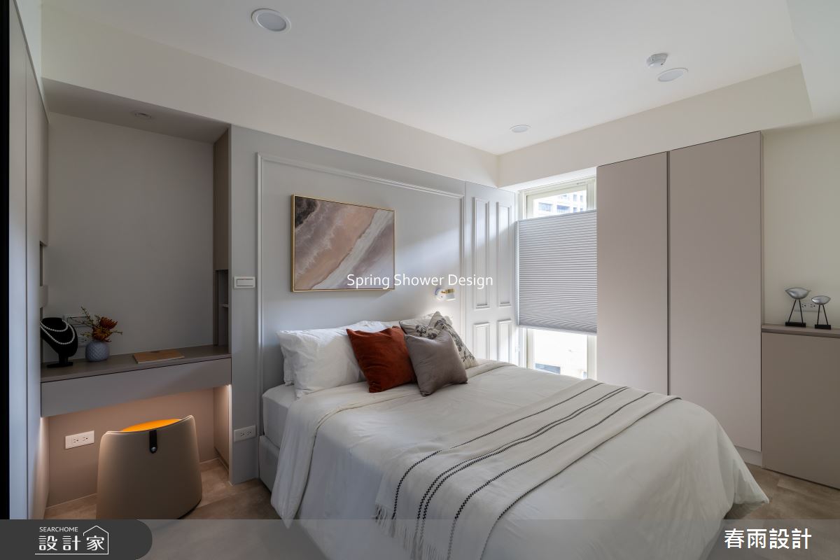 老屋(16~30年)＿現代風臥室案例圖片＿春雨設計＿春雨_305 慶城街之24