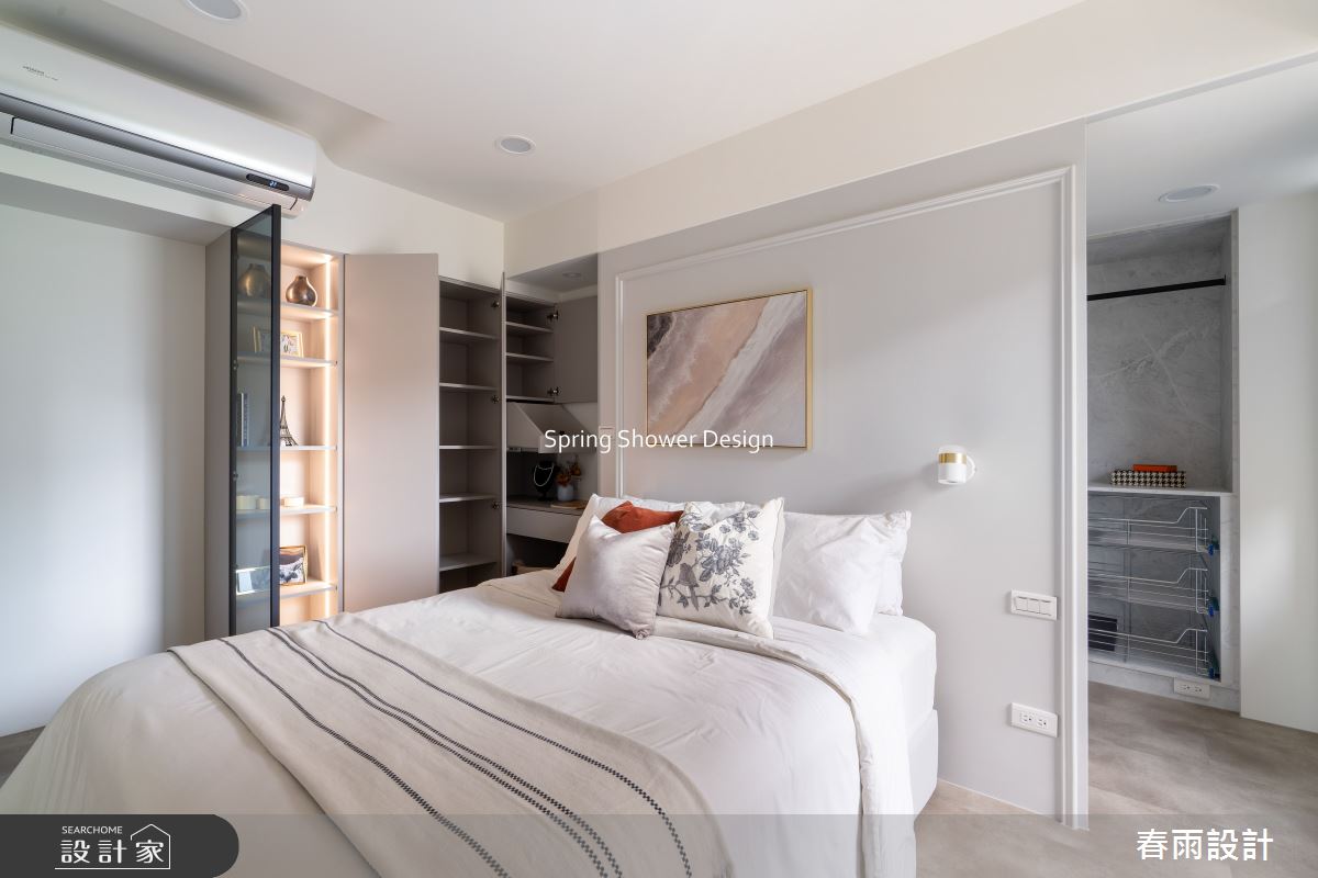 老屋(16~30年)＿現代風臥室更衣間案例圖片＿春雨設計＿春雨_305 慶城街之29