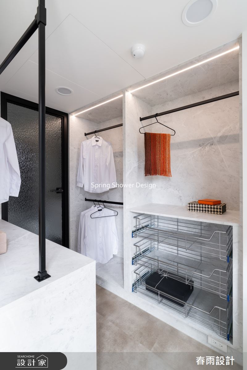 老屋(16~30年)＿現代風更衣間案例圖片＿春雨設計＿春雨_305 慶城街之30