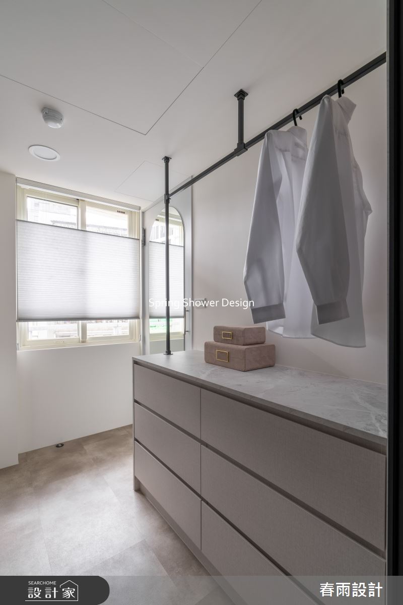 老屋(16~30年)＿現代風更衣間案例圖片＿春雨設計＿春雨_305 慶城街之31
