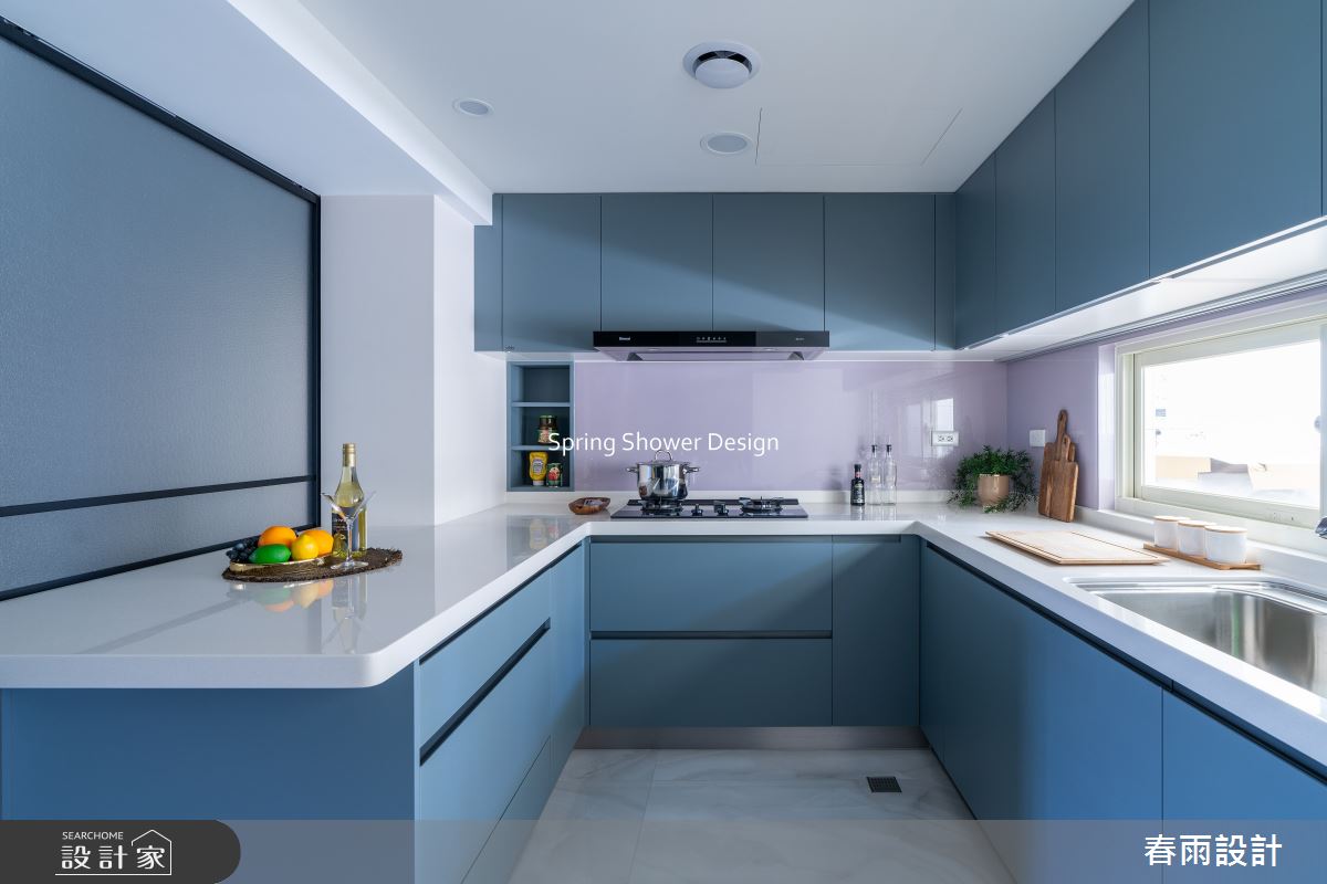 老屋(16~30年)＿現代風廚房案例圖片＿春雨設計＿春雨_306 北投明德路之10