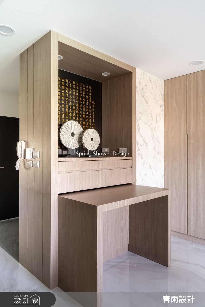 老屋(16~30年)＿現代風佛堂案例圖片＿春雨設計＿春雨_306 北投明德路之11