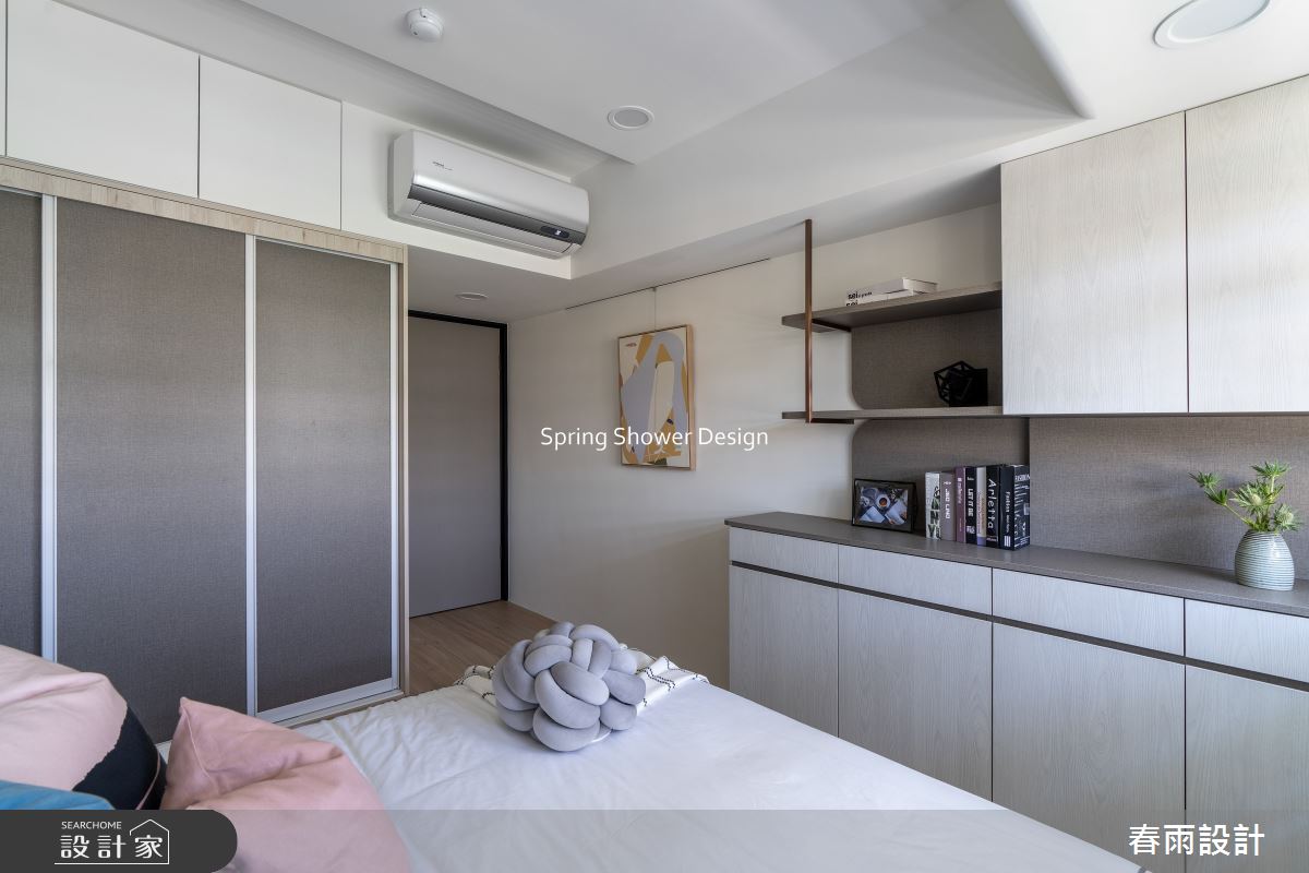 老屋(16~30年)＿現代風臥室案例圖片＿春雨設計＿春雨_306 北投明德路之23