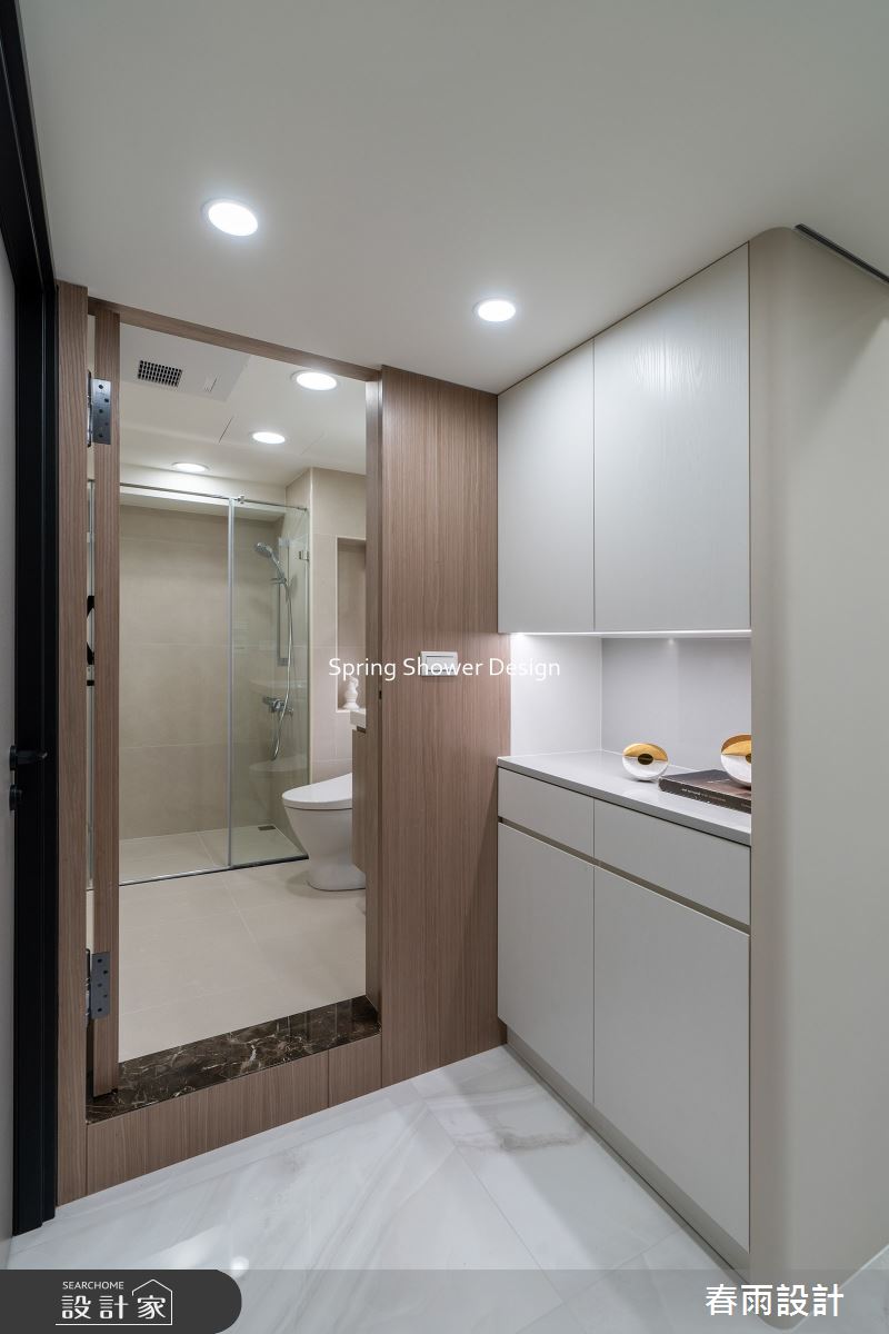 老屋(16~30年)＿現代風浴室案例圖片＿春雨設計＿春雨_306 北投明德路之25