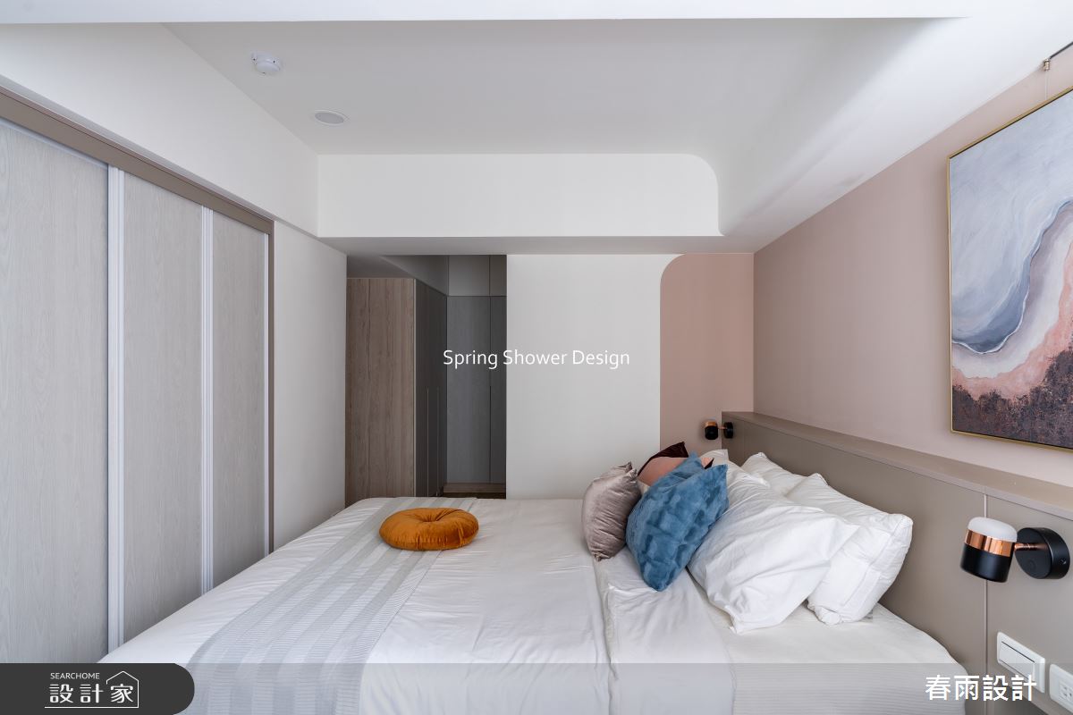 老屋(16~30年)＿現代風臥室案例圖片＿春雨設計＿春雨_306 北投明德路之29
