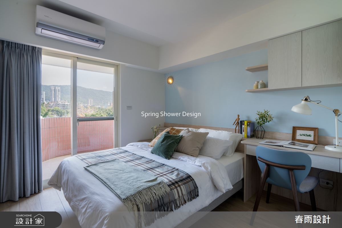 老屋(16~30年)＿現代風臥室案例圖片＿春雨設計＿春雨_306 北投明德路之34