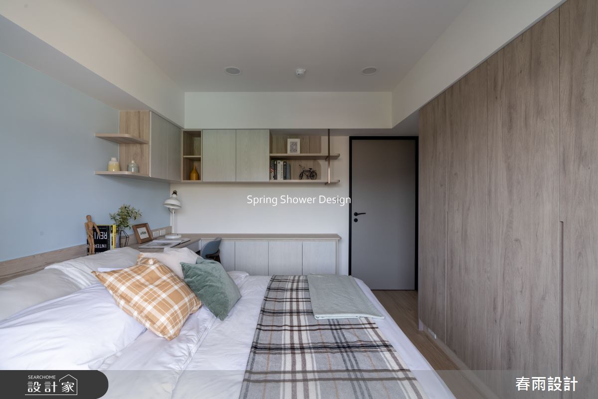 老屋(16~30年)＿現代風臥室案例圖片＿春雨設計＿春雨_306 北投明德路之37