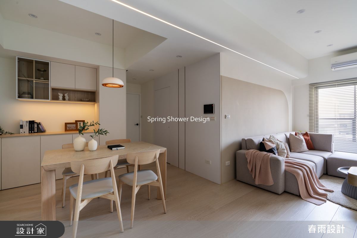 新成屋(5年以下)＿現代風客廳餐廳案例圖片＿春雨設計＿春雨_307 台南森境3之4