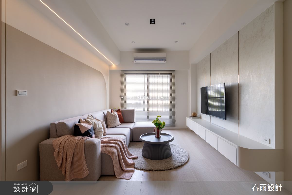新成屋(5年以下)＿現代風客廳案例圖片＿春雨設計＿春雨_307 台南森境3之9