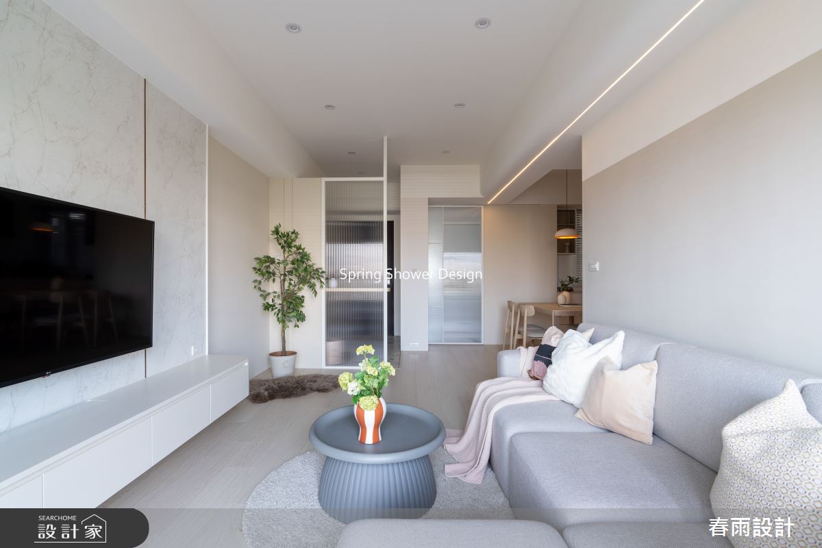 新成屋(5年以下)＿現代風客廳案例圖片＿春雨設計＿春雨_307 台南森境3之14