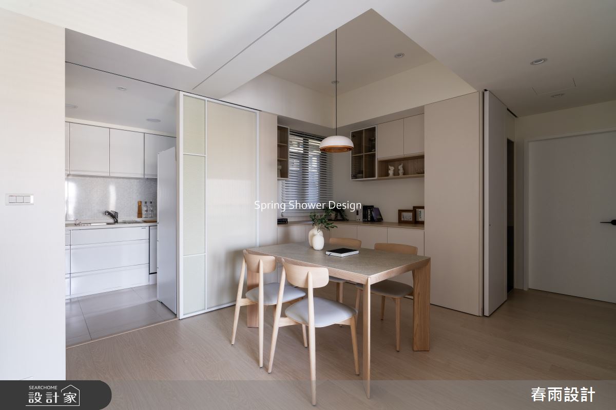 新成屋(5年以下)＿現代風餐廳廚房案例圖片＿春雨設計＿春雨_307 台南森境3之16