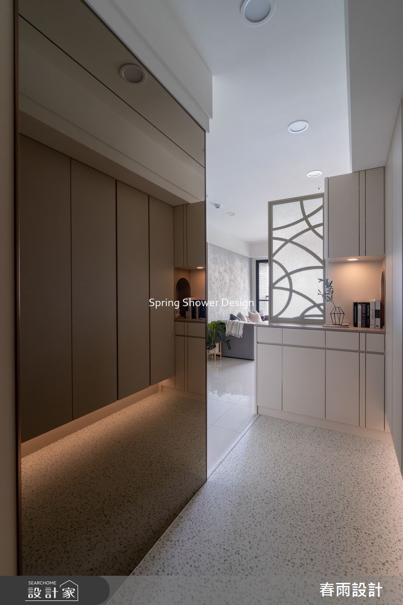 新成屋(5年以下)＿現代風玄關案例圖片＿春雨設計＿春雨_308 旺洲逸品之2