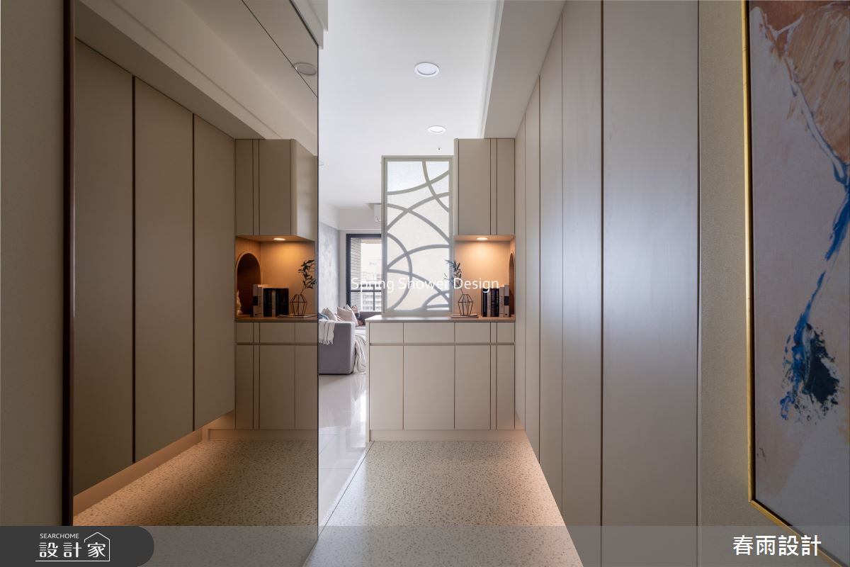 新成屋(5年以下)＿現代風玄關案例圖片＿春雨設計＿春雨_308 旺洲逸品之3