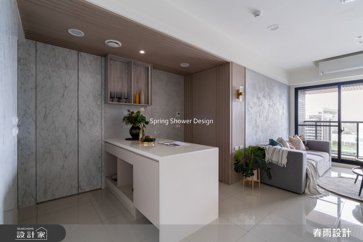 新成屋(5年以下)＿現代風客廳中島案例圖片＿春雨設計＿春雨_308 旺洲逸品之5