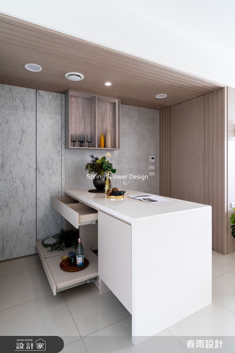 新成屋(5年以下)＿現代風中島案例圖片＿春雨設計＿春雨_308 旺洲逸品之7