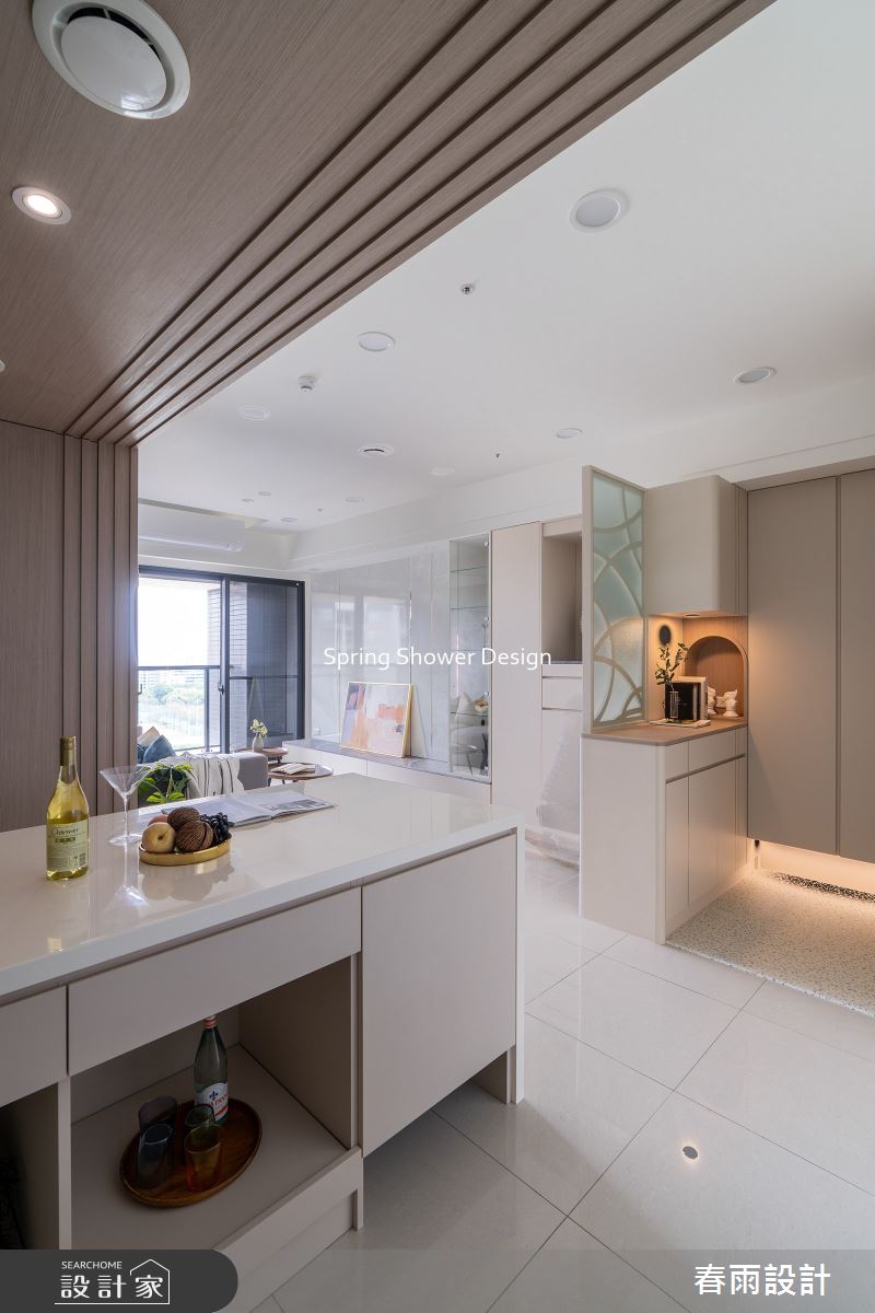 新成屋(5年以下)＿現代風玄關中島案例圖片＿春雨設計＿春雨_308 旺洲逸品之8
