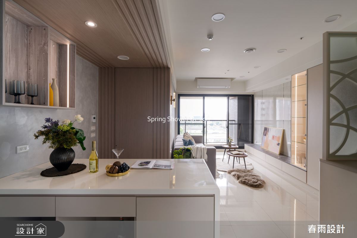 新成屋(5年以下)＿現代風客廳中島案例圖片＿春雨設計＿春雨_308 旺洲逸品之9