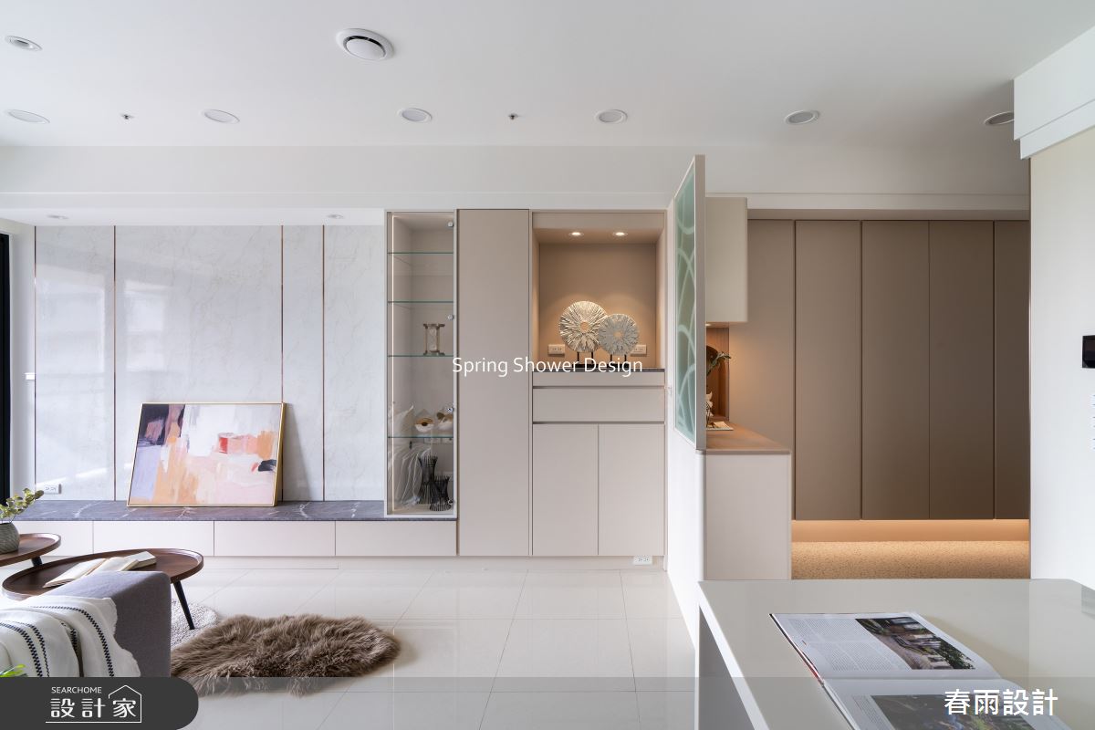 新成屋(5年以下)＿現代風玄關客廳案例圖片＿春雨設計＿春雨_308 旺洲逸品之13