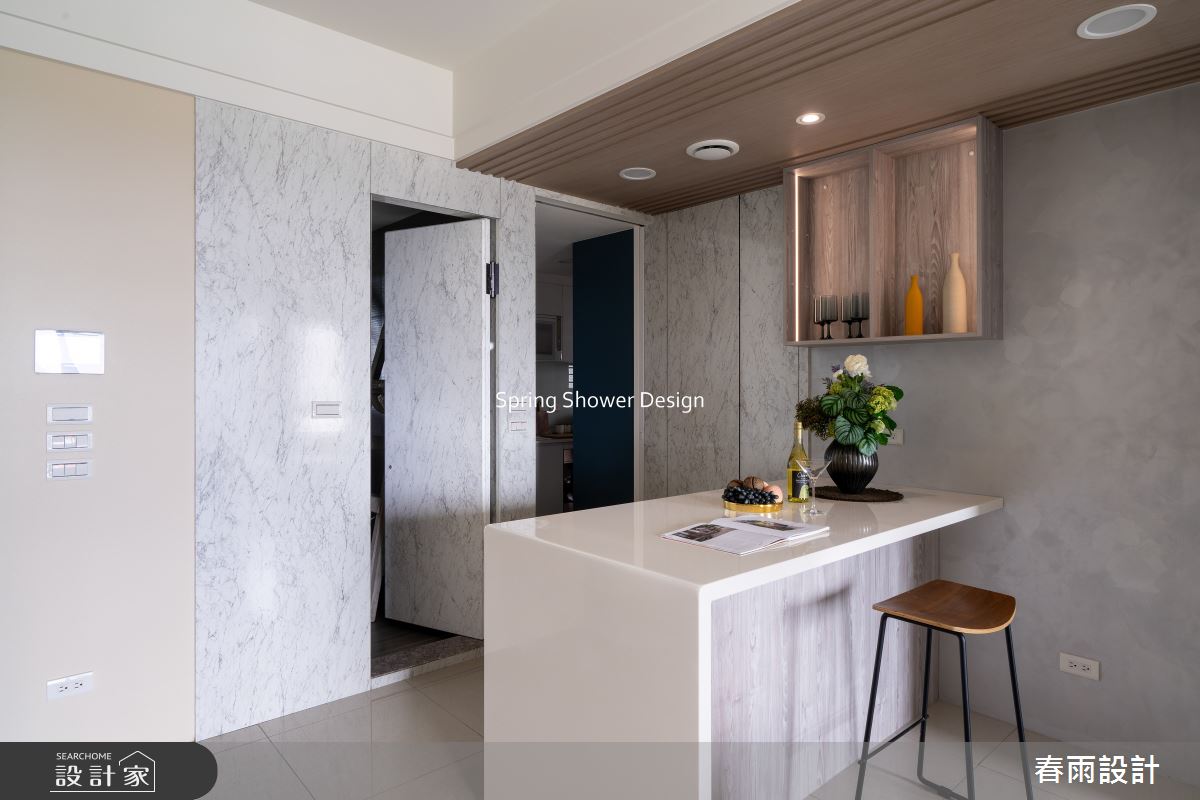 新成屋(5年以下)＿現代風吧檯浴室中島案例圖片＿春雨設計＿春雨_308 旺洲逸品之19