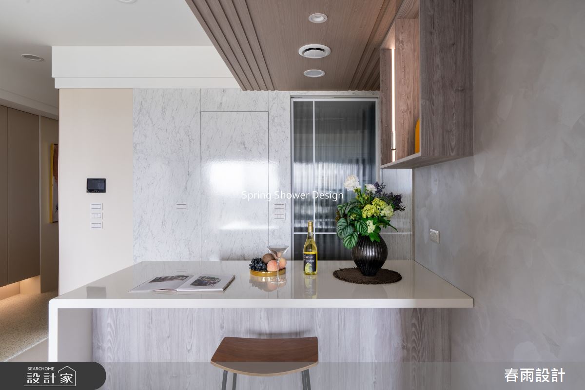 新成屋(5年以下)＿現代風吧檯中島案例圖片＿春雨設計＿春雨_308 旺洲逸品之22