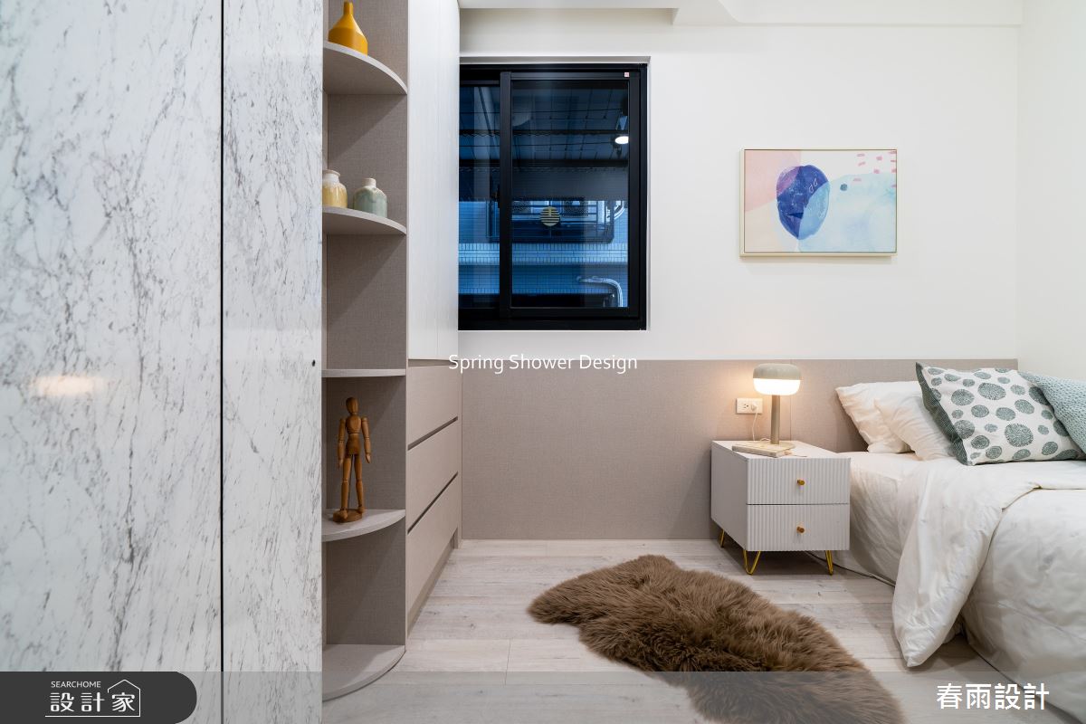 新成屋(5年以下)＿現代風臥室案例圖片＿春雨設計＿春雨_308 旺洲逸品之35