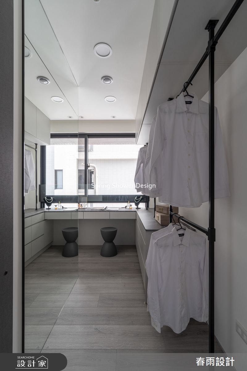 新成屋(5年以下)＿現代風更衣間案例圖片＿春雨設計＿春雨_308 旺洲逸品之26