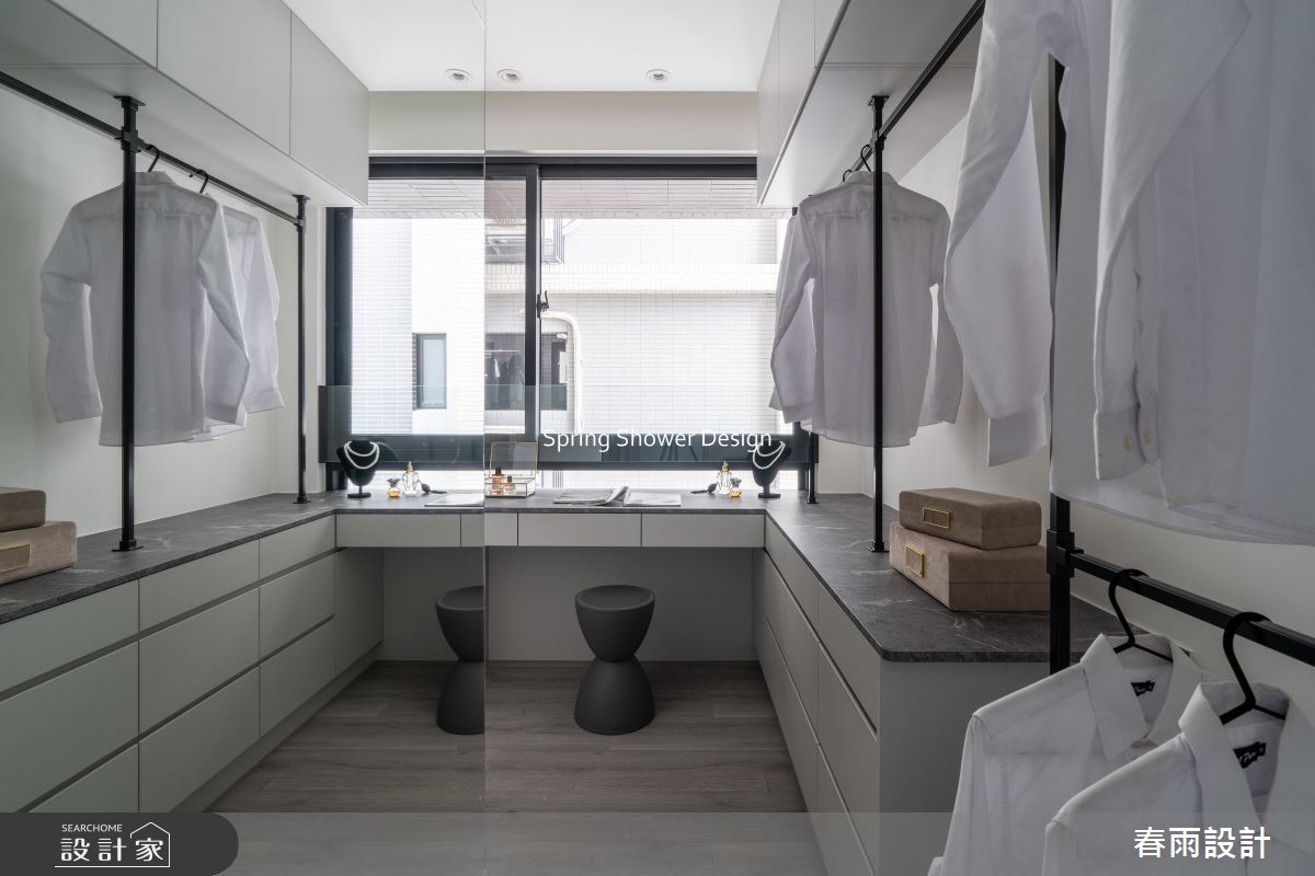 新成屋(5年以下)＿現代風更衣間案例圖片＿春雨設計＿春雨_308 旺洲逸品之27