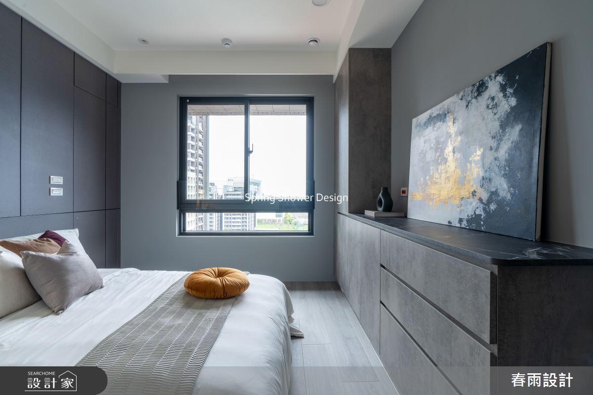 新成屋(5年以下)＿現代風臥室案例圖片＿春雨設計＿春雨_308 旺洲逸品之30