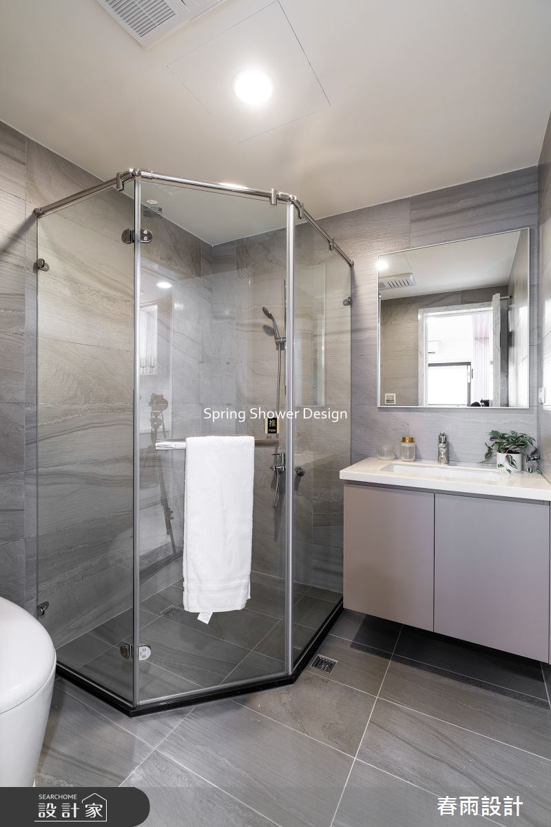 新成屋(5年以下)＿現代風浴室案例圖片＿春雨設計＿春雨_308 旺洲逸品之37