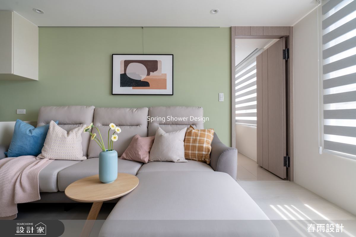 新成屋(5年以下)＿北歐風客廳臥室案例圖片＿春雨設計＿春雨_309 遠雄新未來3之19