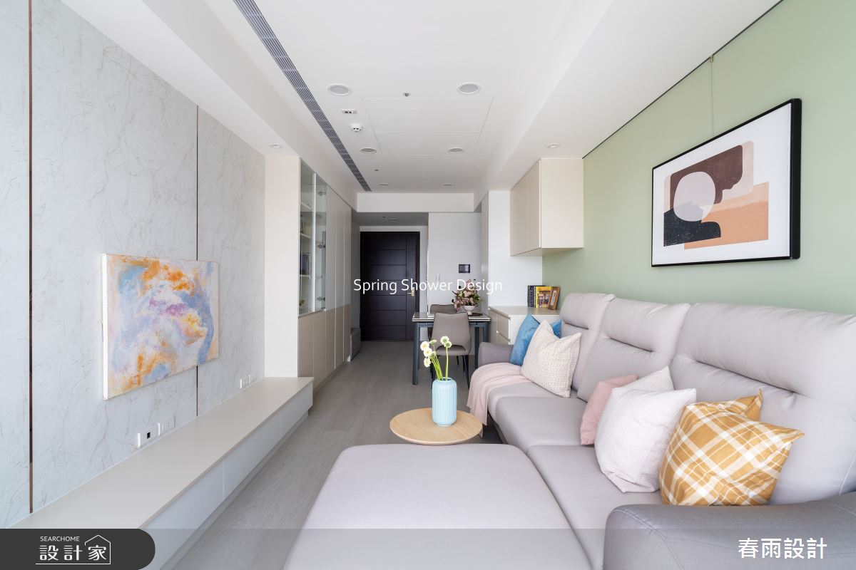 新成屋(5年以下)＿北歐風玄關客廳餐廳案例圖片＿春雨設計＿春雨_309 遠雄新未來3之14
